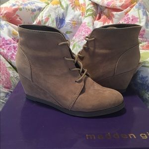Madden Girl Wedge Booties